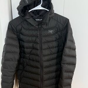 Arc'teryx Black Puffer Jacket